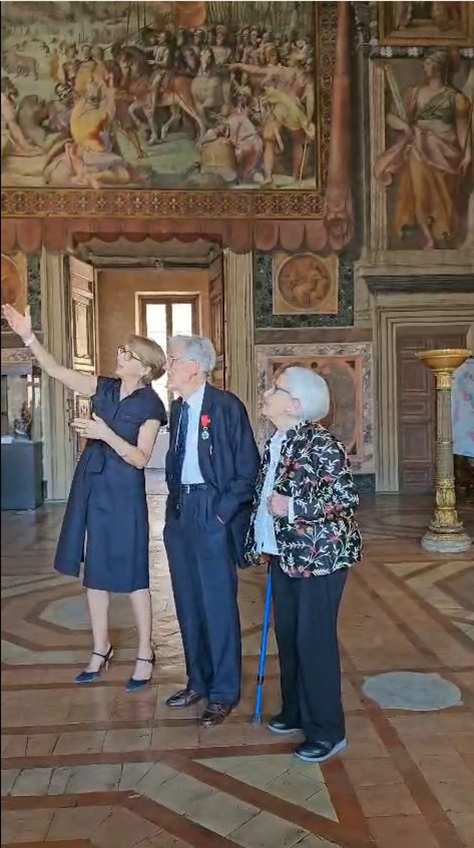 M. Brunori e Mme Anne-Marie Descôtes 