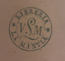 Timbro di possesso di Vito La Mantia